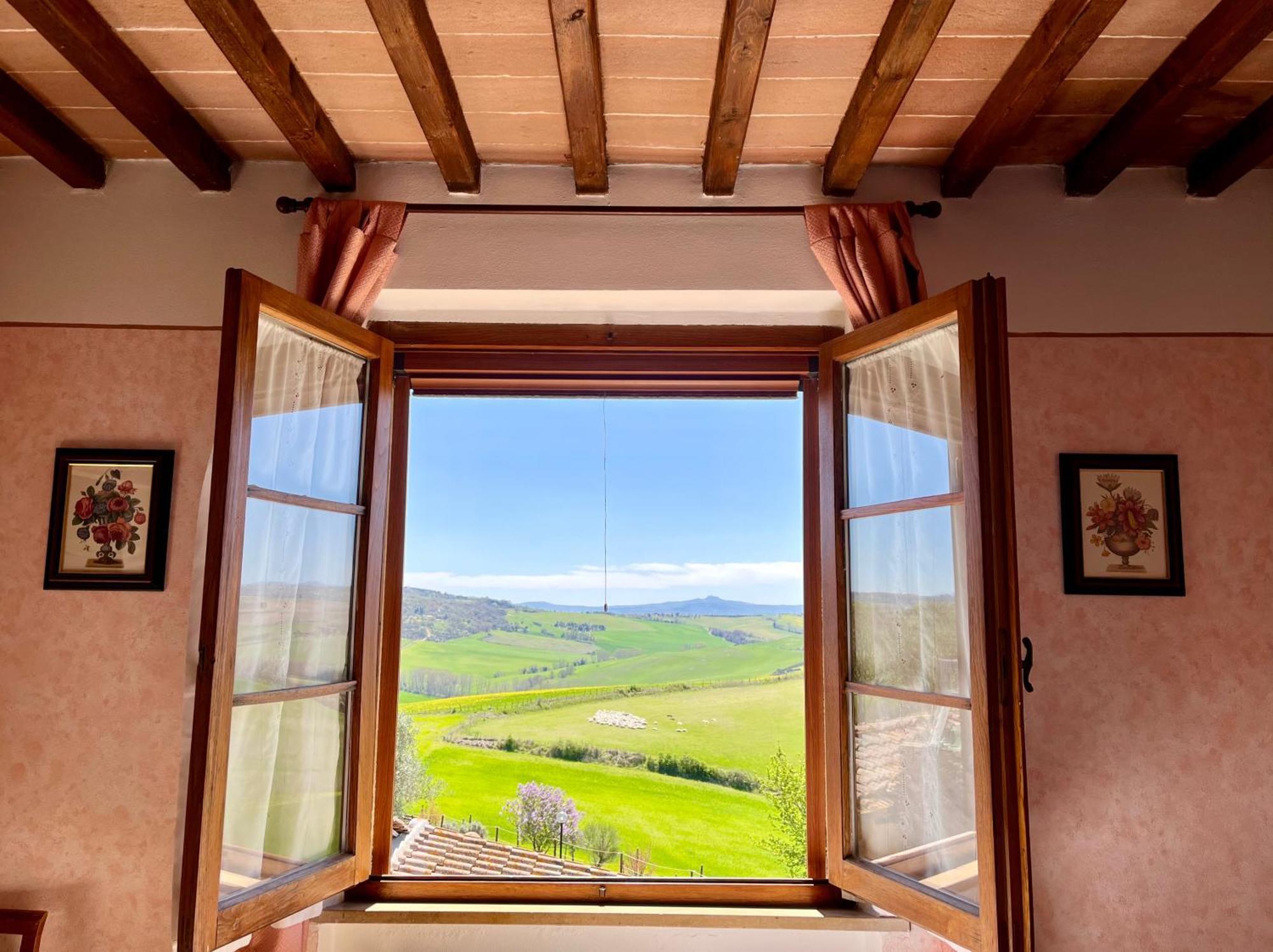 Podere Poggio Salto Pienza Esterno foto