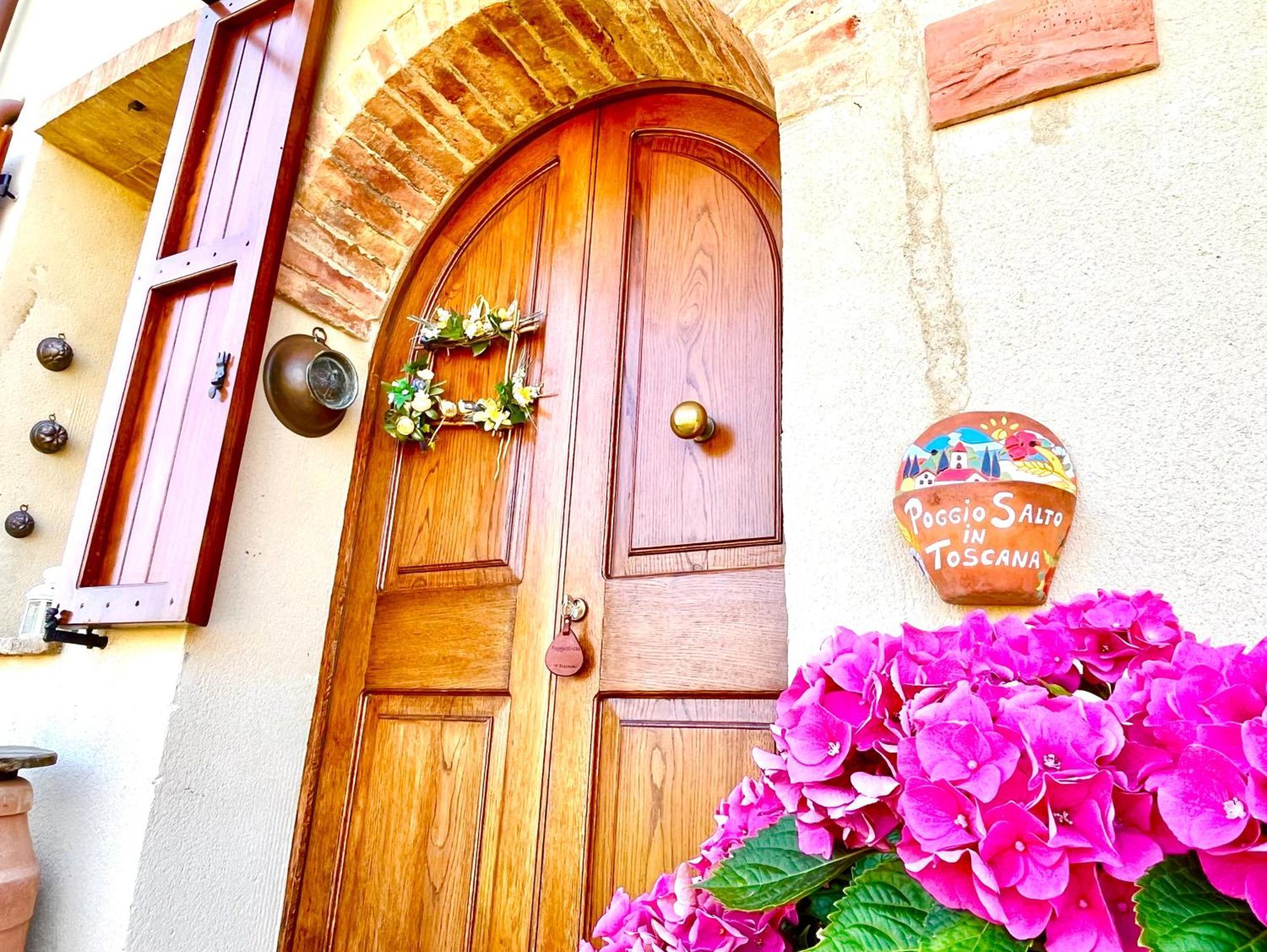 Podere Poggio Salto Pienza Esterno foto