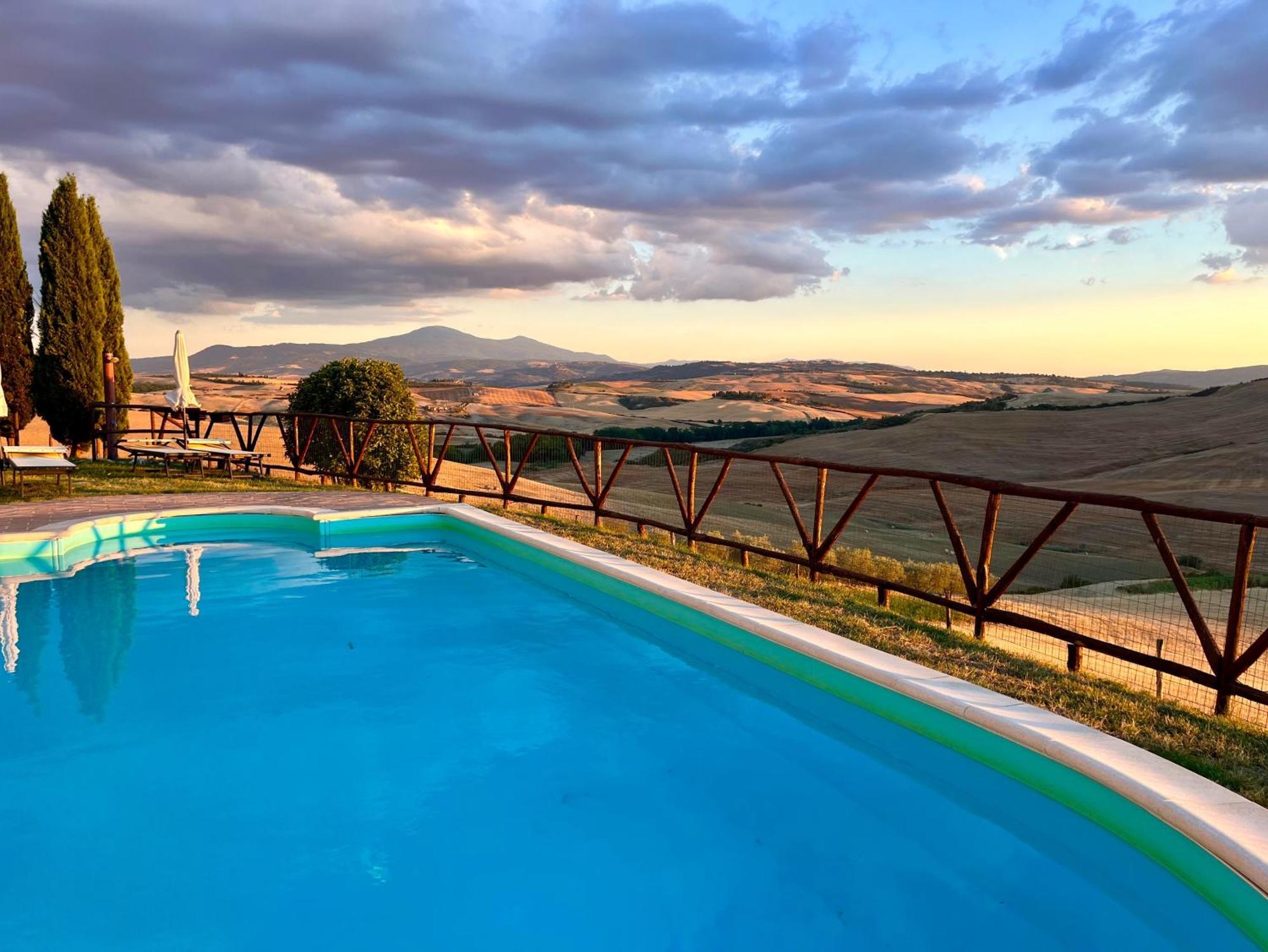 Podere Poggio Salto Pienza Esterno foto