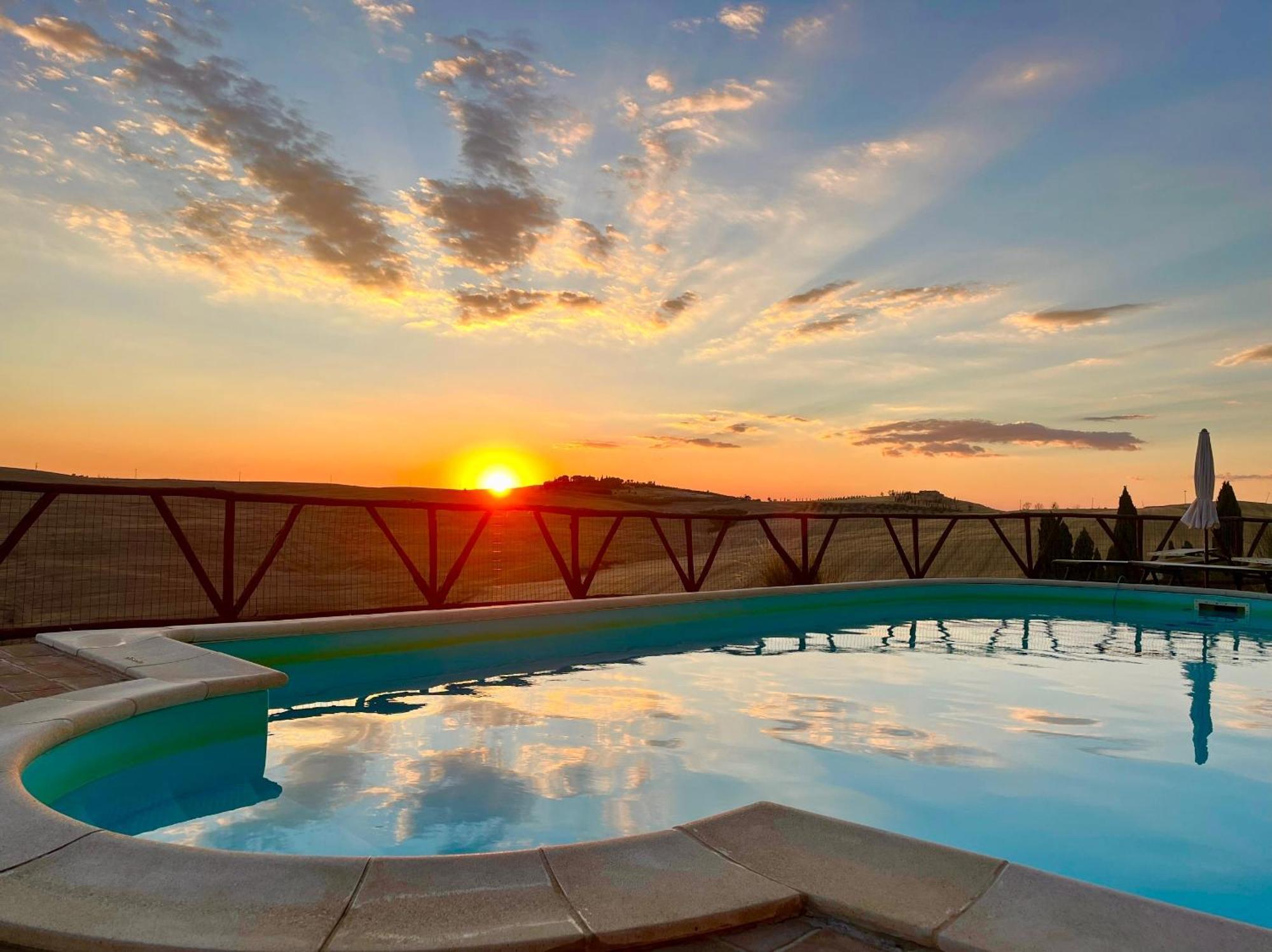 Podere Poggio Salto Pienza Esterno foto
