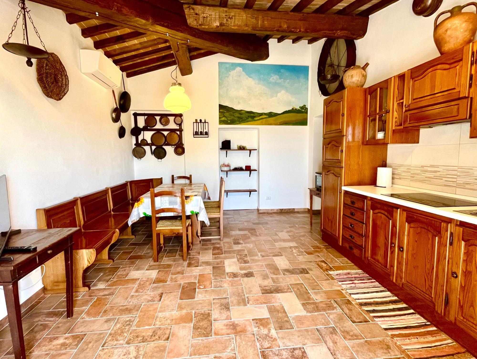 Podere Poggio Salto Pienza Esterno foto