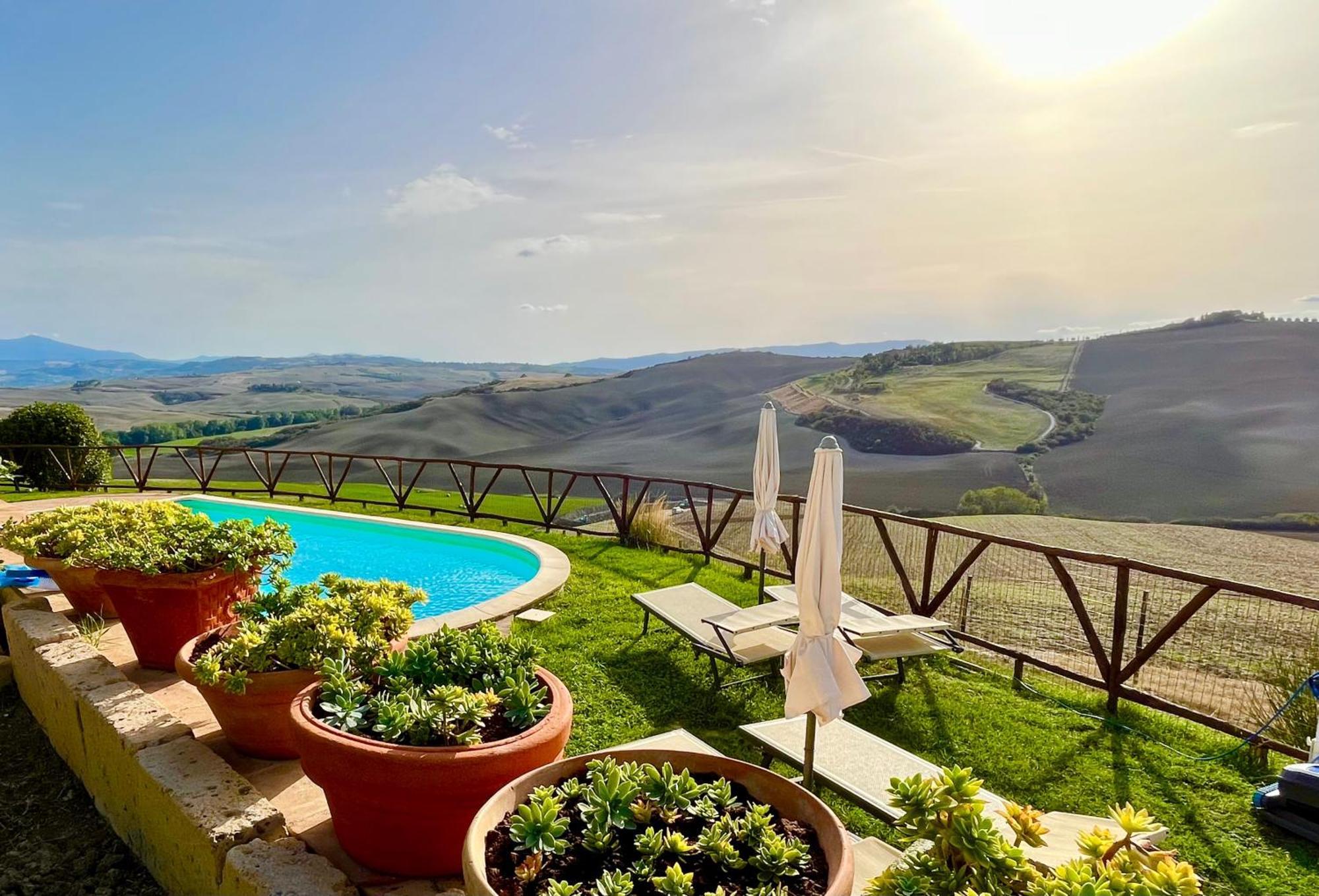 Podere Poggio Salto Pienza Esterno foto