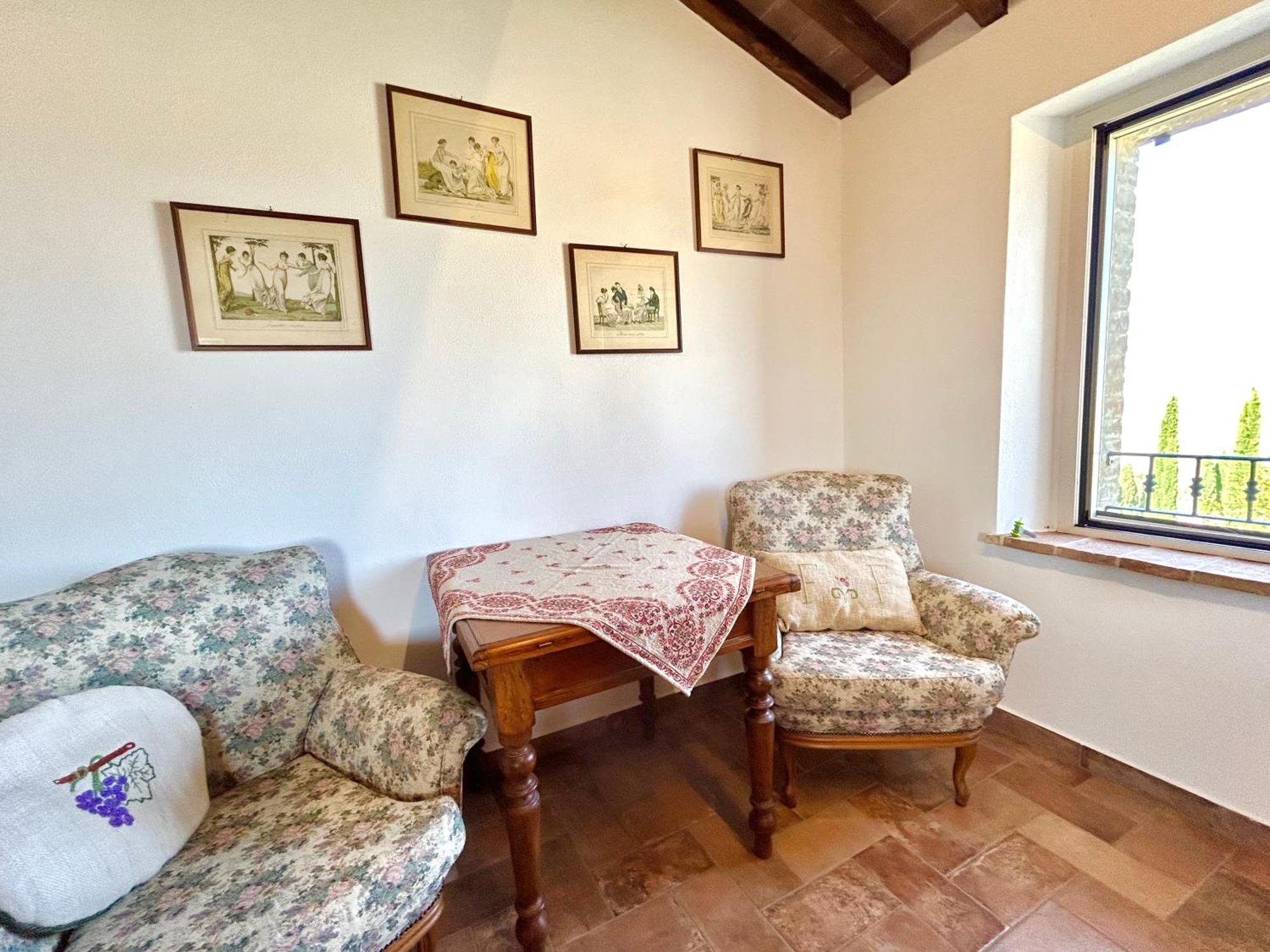 Podere Poggio Salto Pienza Camera foto