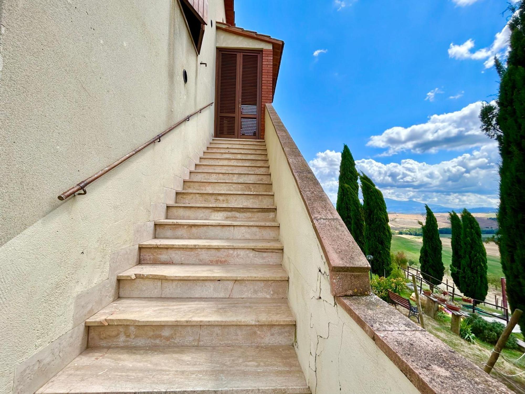 Appartamento Podere Poggio Salto Pienza Camera foto